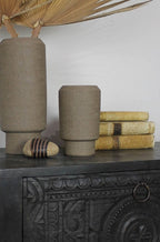 Valdez Vase Natural Clay Small