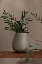 Ease Stone Round Vase