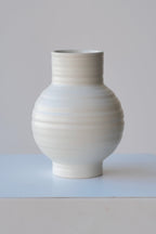 Essential Bone Ceramic Vase Small