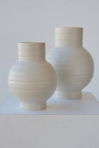 Essential Light Grey Ceramic Vase Large