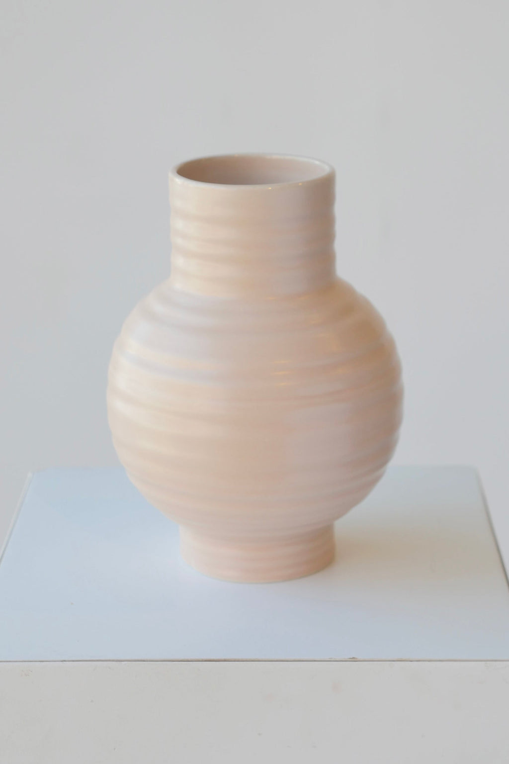 Essential Blush Ceramic Vase Large