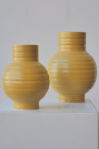 Essential Mustard Ceramic Vase Small