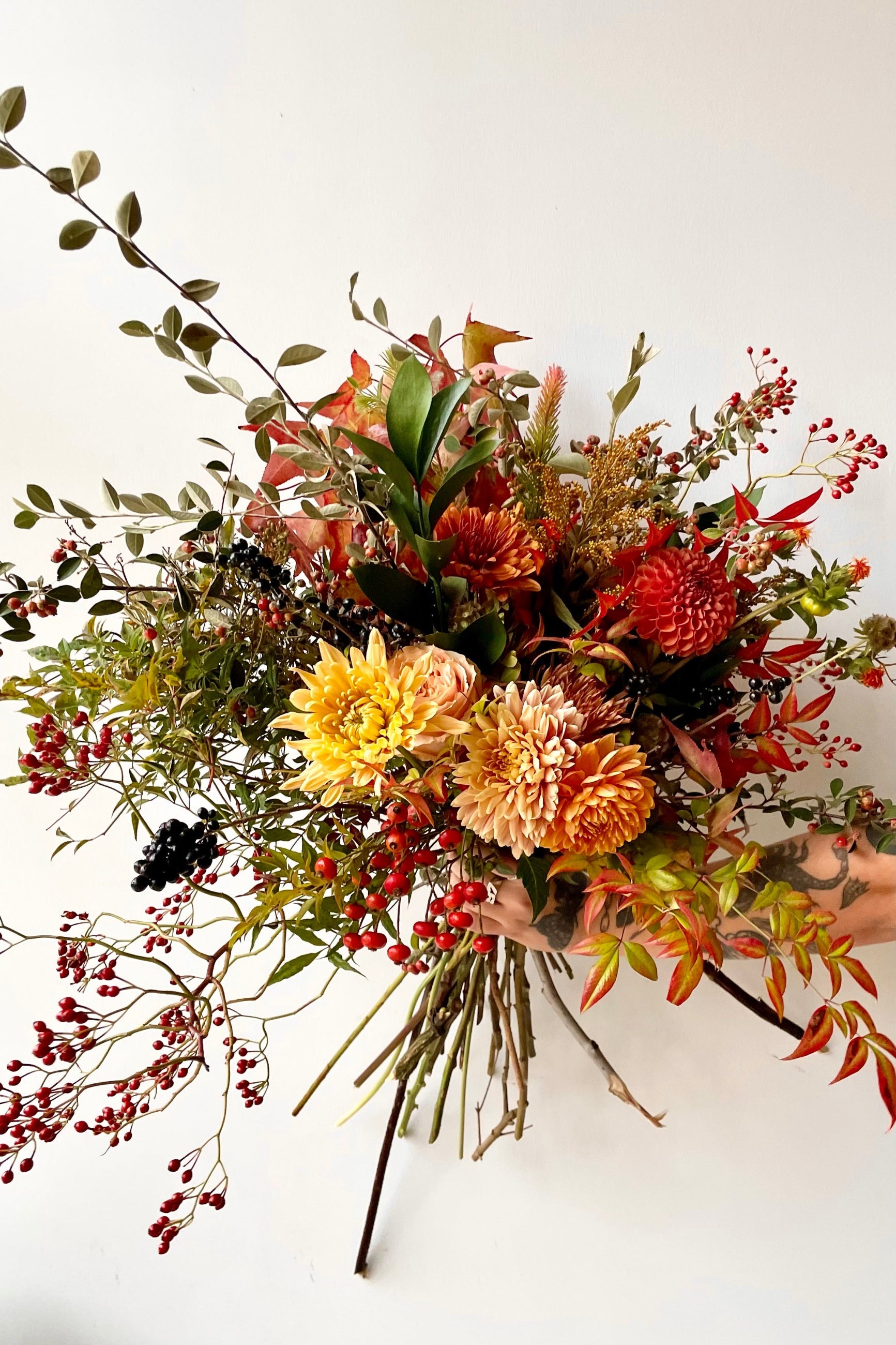 Floral Arrangement Harvest Moon