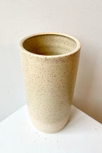 Jacqueline Vase Butter Speckle Large