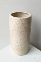 Jacqueline Vase Cream Speckle Small