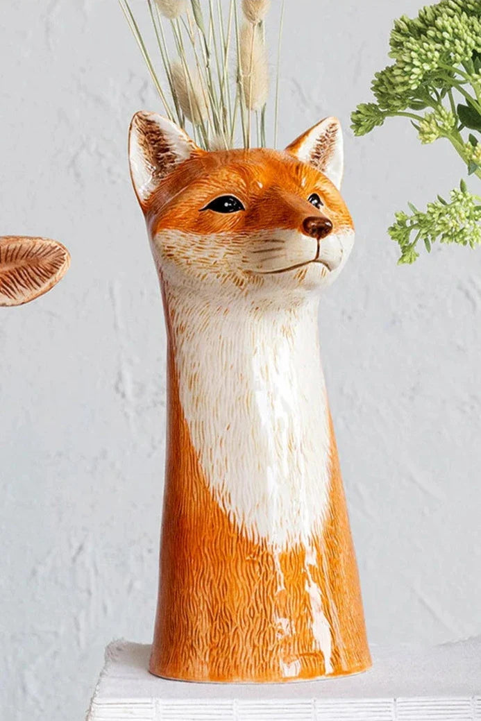 Fox Vase