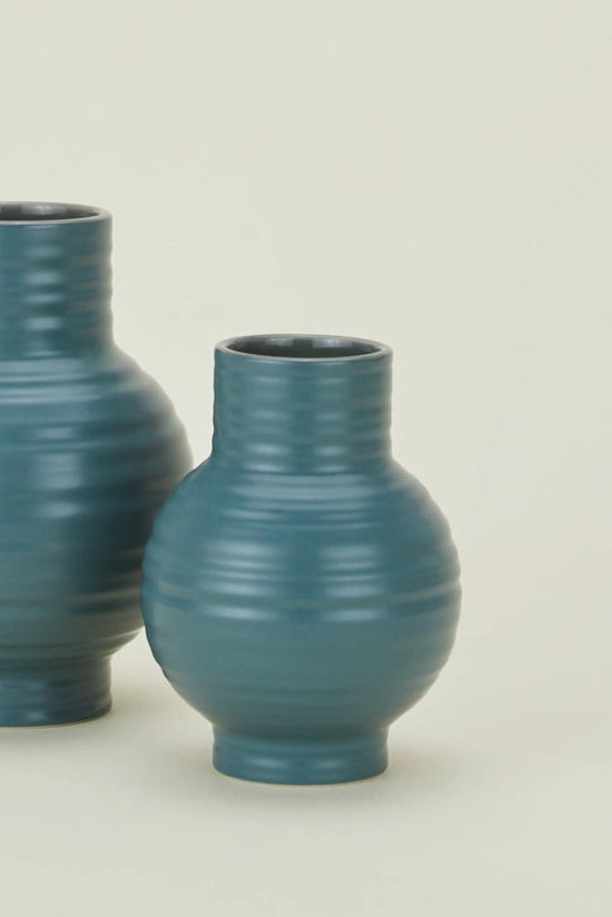 Essential Peacock Ceramic Vase Small